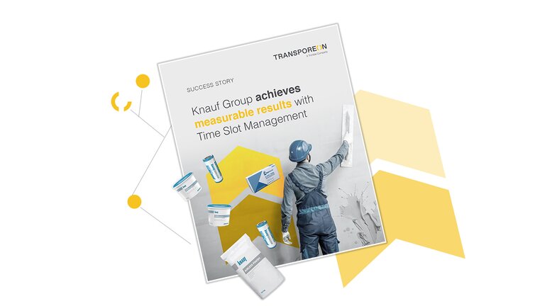 Knauf Group achieves measurable results with Time Slot Management | © Transporeon Gmbh Knauf Group achieves measurable results with Time Slot Management | © Transporeon Gmbh